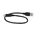 Miniatyrbild 4 av 8: Extern SSD Tålig Slitstark USB3.1 Överföring Kompakt Portabel Bekväm Praktisk Enhet för Win10 för IOS Svart 4TB
