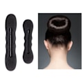 Miniatyrbild 5 av 8: Styla Hair Black Magic Hair Bun Maker 4-pack (2 små, 2 stora)