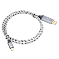 Miniatyrbild 6 av 7: T0404‑1 Högupplöst Videokabel Typ C till DP 8K 1.4 Adapterkabel 1m