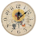 Miniatyrbild 1 av 8: 12\" Heminredning Klocka Färgglad Retro Stil Tyst Icke Tickande