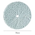 Miniatyrbild 2 av 6: Christmas Tree skirt stylish tree skirt and sequined snowflake