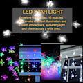 Miniatyrbild 2 av 8: 2,5 m 20 LED Hjärtformad Fe-ljuskedja för sovrum gräsmatta landskap