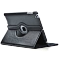 Miniatyrbild 3 av 8: iPad 7/8 10,2" 360° Smart Skal Fodral Case PU-Läder Svart svart