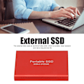 Miniatyrbild 6 av 8: Extern SSD Tålig Slitstark USB3.1 Överföring Kompakt Portabel Bekväm Praktisk Enhet för Win10 för IOS Röd 4TB