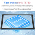 Miniatyrbild 7 av 8: 10-tums surfplatta för Android 11 6G 256G 5G WIFI Octa Core-processor Främre 1600W Bakre 3200W 4G Samtalssurfplatta EU-kontakt 100–240V Blå EU-kontakt