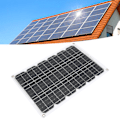 Miniatyrbild 1 av 8: Bärbar solpanel 18W 18V, Monokristallin hög konverteringseffektivitet, Smart laddningsregulator, Trestegsladdning, Vattentät för utomhusbruk