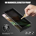 Miniatyrbild 3 av 8: Samsung Note 10 Plus Privacy FullFrame Härdat glas 0.26mm 3D 9H Transparent
