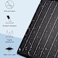 Miniatyrbild 8 av 8: 10W 18V Solpanel IP65 Vattentät Monokristallin Kisel Solpanel för Fordon Yacht Utomhusladdning