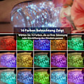 Miniatyrbild 4 av 8: 1 Pack Fairy String Lights, 50 LED Fairy Lights Battery