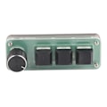 Miniatyrbild 6 av 8: Kompakt Makro Gaming Keypad, Programmerbart Gamingtangentbord Med Innovativ Rattfunktion Och Justerbar Höjd, Perfekt För Gamingredigering