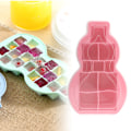Miniatyrbild 5 av 8: DIY Silikon Isbricka Frys Puddingform Chokladform