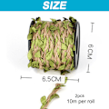 Miniatyrbild 2 av 5: 20M Twine Green Leaf Jute 5MM Rope Hemp Burlap Ribbon String