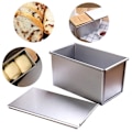 Miniatyrbild 3 av 8: Non Stick Brödform Kök Toastform med Lock Brödbakning