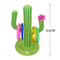 Miniatyrbild 2 av 5: Inflatable Cactus Ring Toss Game Set Target Toss Floating
