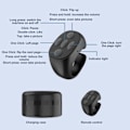 Miniatyrbild 6 av 8: Smart Scrollningsringsklickare, Bluetooth-fjärrkontroll för sömlös interaktion med vanliga appar, KRAFTFULL FUNKTIONALITET och Uppladdningsbar Design