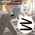 Miniatyrbild 8 av 8: Träningshandledsband, slitstark lyftrem, andningsbart bekvämt fitnessgreppband, elastisk dämpning, lätta kompakta gymtillbehör