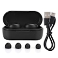 Miniatyrbild 2 av 4: TWS 5.0 Headset Binaural Stereo Ljud In-Ear Hörlurar Bluetooth Sport Hörlurar Svart