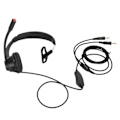 Miniatyrbild 3 av 7: Kontorstelefon Headset för Förbättrad Röstklarhet, Professionell Mikrofon-Mute & Volymkontroll för Brusreducerande Mikrofon, Kristallklart Chattande i Bullriga Miljöer