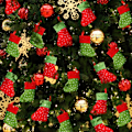 Miniatyrbild 5 av 5: Mini Christmas Stockings ,Snowflake Printed Christmas sock, for