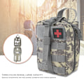 Miniatyrbild 7 av 7: ACU Camo Taktisk Ficka, Slitstark Tredelad Design Med Vattenresistent Skydd För Snabb Första Hjälpen