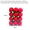 Miniatyrbild 2 av 5: Christmas Balls Ornaments for Xmas Tree - Christmas Tree