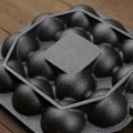 Miniatyrbild 5 av 6: Gjutjärn Bläckfiskbollar Gryta Kakform Fiskägg Ingen Beläggning Non-Stick Ägg Gryta Matlagning, Svart