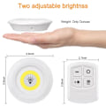 Miniatyrbild 5 av 6: LED-Lampor Spotlights med Fjärrkontroll (3-pack)