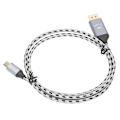 Miniatyrbild 3 av 7: T0404‑1 Högupplöst Videokabel Typ C till DP 8K 1.4 Adapterkabel 1m