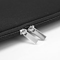 Miniatyrbild 1 av 2: 11 Tum Bärbar Slim Laptop Stöttåligt Fodral Kuvert Skyddande Borstad Väska med Ficka Svart