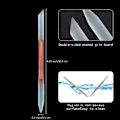Miniatyrbild 2 av 6: 5 st glas nagelbandsskrapa nagelbandsstick set dubbelsidig
