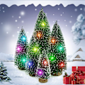 Miniatyrbild 1 av 5: 5 st Mini Cedar Julgran, Flaskborste Gran Liten