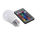 Miniatyrbild 3 av 3: 16-färgad LED RGB-färgväxlingslampa med fjärrkontroll 85V-265V