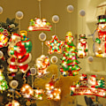 Miniatyrbild 4 av 5: Christmas Window Decor Lights, Sucker Window Hanging Light