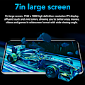 Miniatyrbild 7 av 8: 7-tums Tablet Grön 1960x1080 IPS 4GB RAM 32GB ROM MT6592 8 Kärnor CPU för Android 10 Dubbel Kamera Tablet PC 100‑240V EU-kontakt