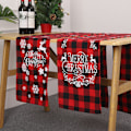 Miniatyrbild 5 av 5: Christmas Table Runner Burlap Rustic Christmas Runner for Table