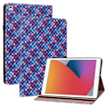 Miniatyrbild 1 av 6: iPad 10.2 2019/2020/2021 Fodral Vävd Textur Blå/Rosa