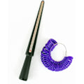 Miniatyrbild 1 av 4: Ringstock + Ringmått Set - Plast -
