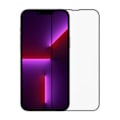 Miniatyrbild 1 av 8: Skärmskydd iPhone 13 Pro Max/14 Plus - 3D Härdat Glas Svart Svart