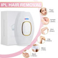 Miniatyrbild 4 av 4: Epilator (600 000 blixtar - Permanent - IPL - Smärtfri) Intensiv Pulserande Ljus Epilator Vit IC