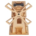 Miniatyrbild 2 av 10: 3D Trä Solcellsdriven Pussel Leksak DIY Träpussel Modell Byggsats för Barn