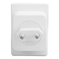 Miniatyrbild 1 av 3: Trådlös Nätverksrouter Wifi Single Boost Repeater SSID Förstärkare 300mbps 100-240VEU Kontakt