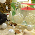 Miniatyrbild 7 av 8: 75m Pearl String Beads, Fishing Line Aritificial Pears Plastic