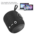 Miniatyrbild 5 av 8: Mini Trådlös Bluetooth Högtalare Vattentät Portabel Ljudhögtalare Bluetooth 5.0 Svart