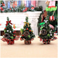 Miniatyrbild 3 av 5: Sapin de Noel Mini Arbre de Noël Artificiel Miniature