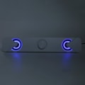 Miniatyrbild 7 av 8: SADA V‑110 Trådbunden Tung Bas Hem Soundbar Skrivbord Liten Subwoofer Högtalare Vit