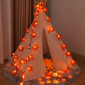 Miniatyrbild 3 av 5: Fall Maple Leaf Garland Fairy Lights Waterproof String Lights