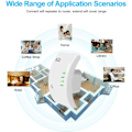 Miniatyrbild 4 av 5: WiFi Booster Amplifier 2024, 2024 Uppdaterad WiFi Amplifier European plug