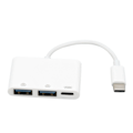 Miniatyrbild 6 av 7: Effektiv Adapter för iPhone iPad, Multifunktionell OTG-Hubb med Höghastighetsöverföring, 3 i 1 USB-HUBB för Snabb Dataöverföring och Varierad Lagring