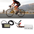 Miniatyrbild 1 av 8: Elektrisk Fordonskontroller Kit, Borstlös Typ För 36V 48V 250W Motorer, Lätt Att Installera Med S866 LCD-Displaypanel Och Snabba Kontrollfunktioner