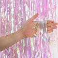 Miniatyrbild 4 av 5: 2 Pack 1x 3 M Tinsel Foil Fringe Curtains Backdrop, for Party